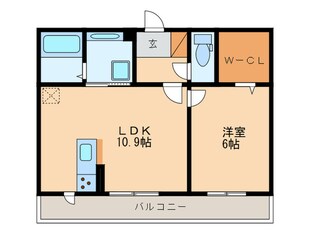 メゾンヴィラ栗東の物件間取画像